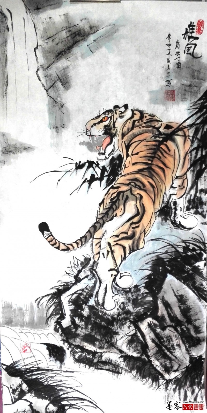 张贝尔国画雄风2017