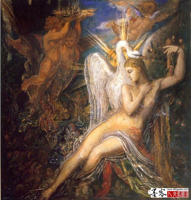 墨客人文书画之张晏中辑居斯塔夫.莫罗的绘画24