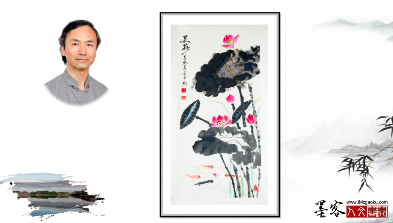 墨客人文书画之张彦中国画作品65