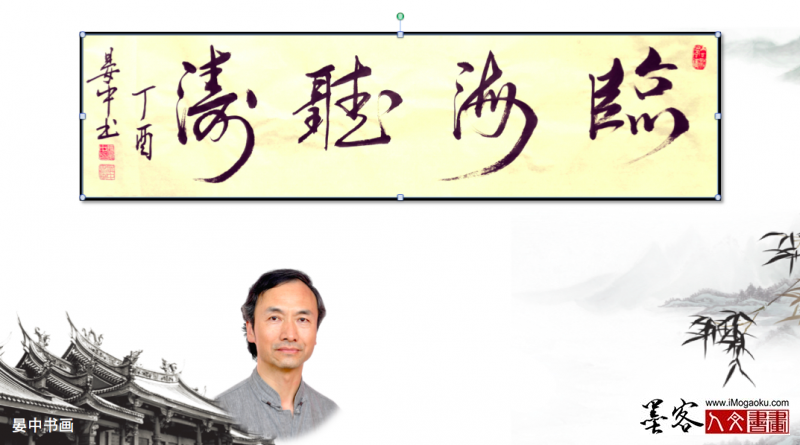 墨客人文书画之张彦中书法109