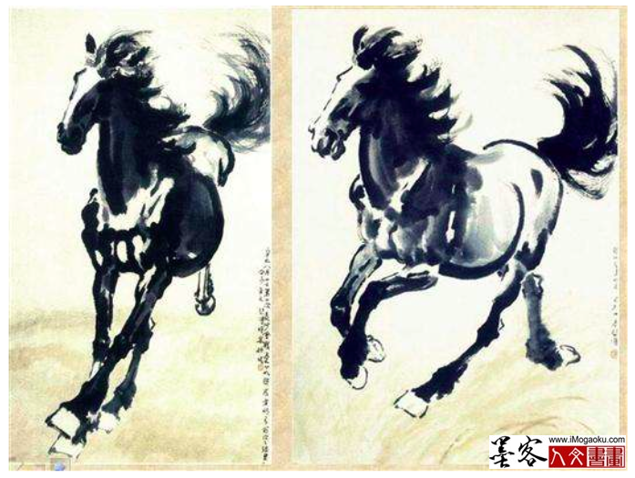 墨客人文书画之张晏中辑徐悲鸿画马05