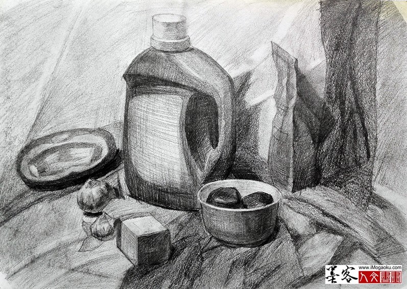 张贝尔素描2018练习作品011W