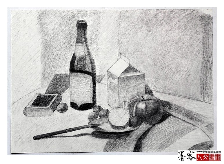 张贝尔素描2018练习作品033W