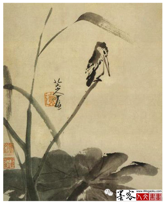 墨客人文书画之张彦中辑八大山人朱耷书画30