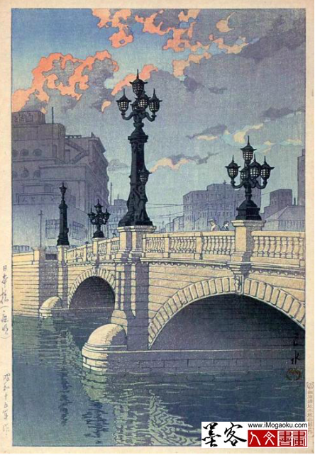 墨客人文书画之张彦中辑川濑巴水版画 (27)