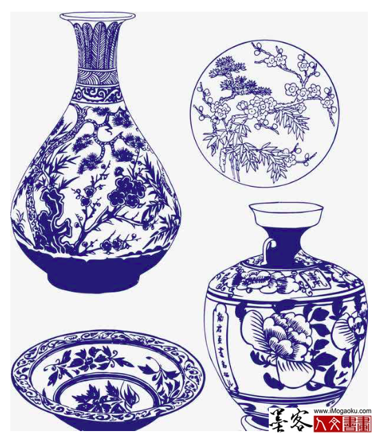 墨客人文书画之张晏中辑青花瓷 (9)