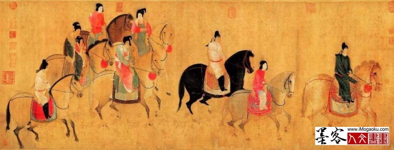 《虢国夫人游春图》1