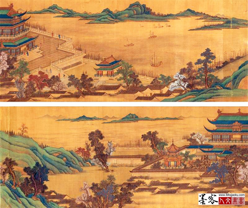 李思训 山水楼阁