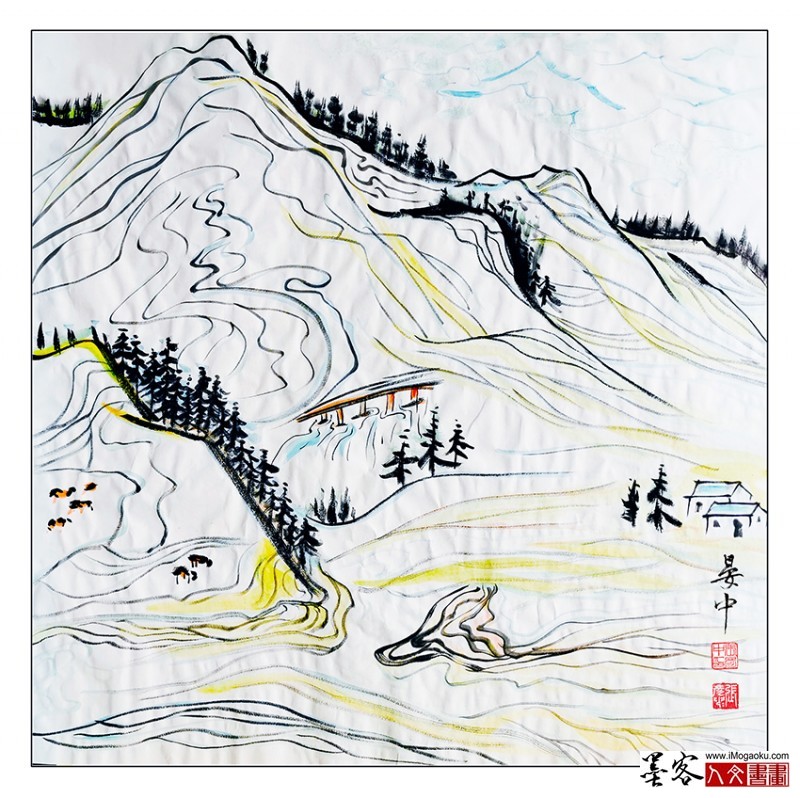 张彦中2021国画66Am