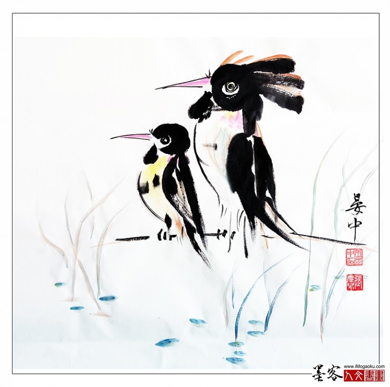 张彦中2021国画100Am