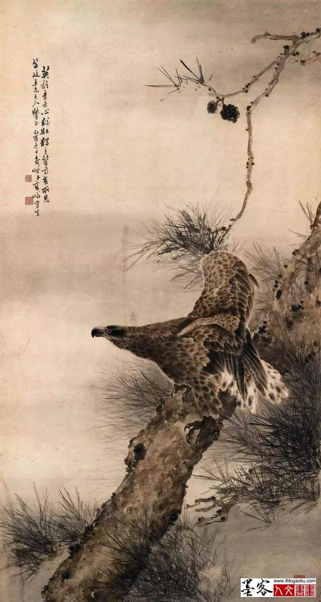 民国画家高奇峰国画19