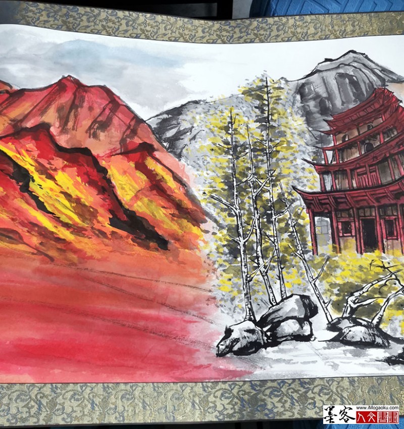 张贝尔《万里河山图》 (8)W