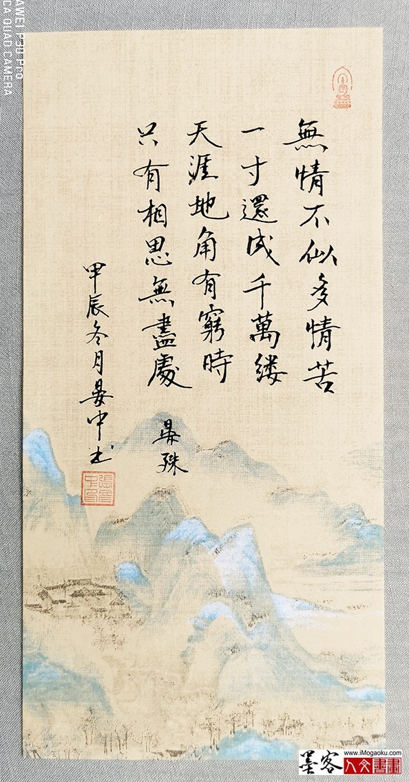 张彦中书法2024冬彩笺 (40)M