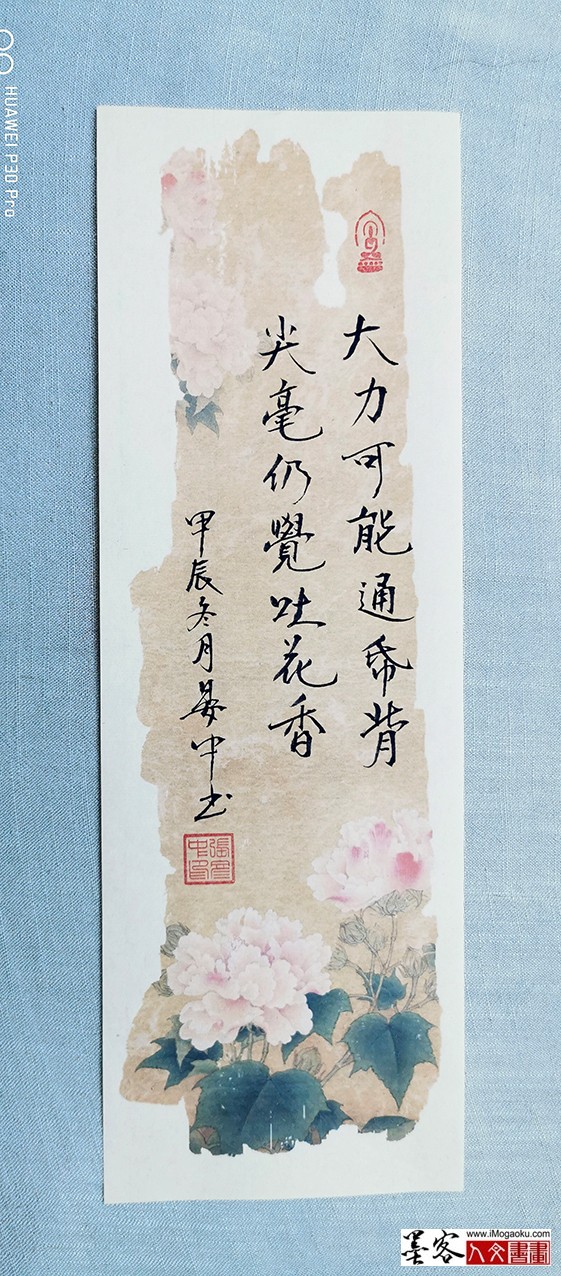 张彦中书法2024冬彩笺 (118)M