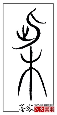 张彦中书法中山篆 (柴)